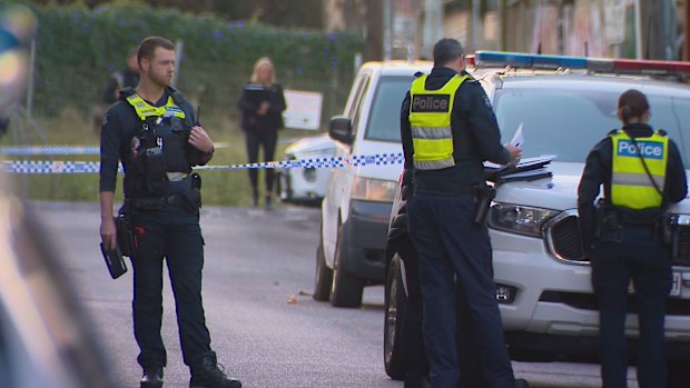 Police are investigating the stabbing deaths of two men in Melbourne early this morning.