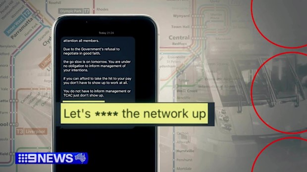 Rail network chaos