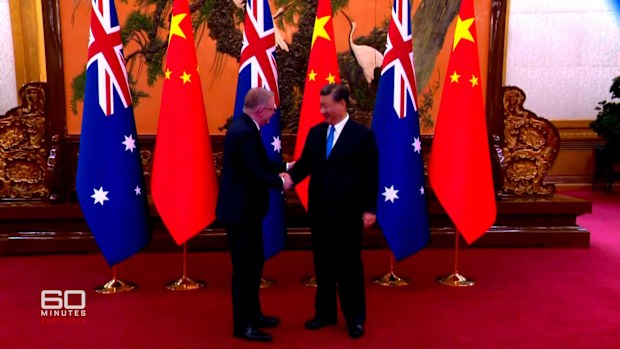 Their Man Australia and China's economic trade is back on track after a breakdown due to COVID-19. In China