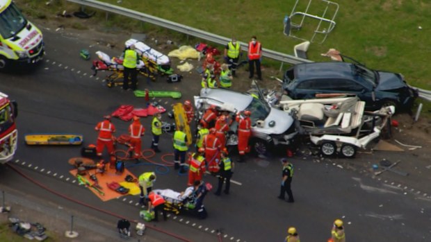 The grieving parents of a toddler killed when a semitrailer ploughed into their car say their tragedy should lead to systemic changes in the trucking industry.