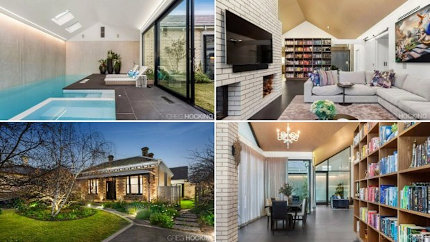 Ms Rogers' Melbourne home.