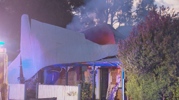 Police are investigating a suspicious blaze which has destroyed a heritage-listed South Australian home.