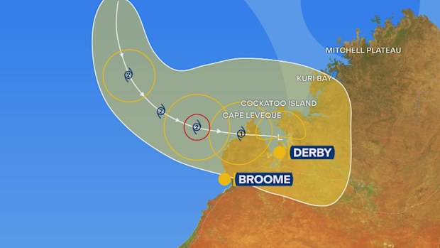 Tropical Cyclone Hayley could intensify into a category two storm as early as this afternoon.