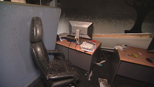 A firebomb attack has destroyed parts of a family-owned business in Adelaide's west, with the victims saying it's a case of mistaken identity.Police have launched an investigation into the cigarette shop next door at Brooklyn Park.