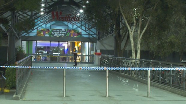 The brawl allegedly broke out between a group of men at 5pm yesterday inside the Kmart in Mount Druitt Westfields. 