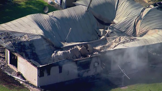 House fire in Geham, north Toowoomba, Queensland