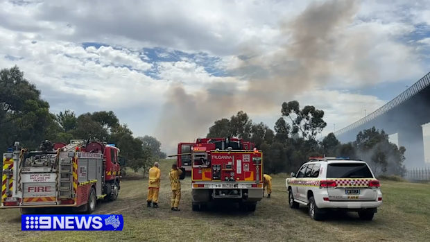 Fire crews have been responding to fires across Victoria amid a heatwave on December 16