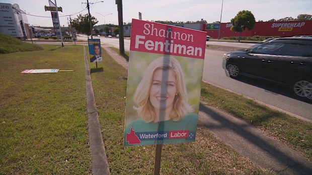 The LNP candidate is hoping to house Labor's Shannon Fentiman