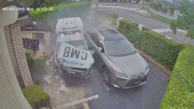 Merrylands news: Police car crashes into family home for second time in ...
