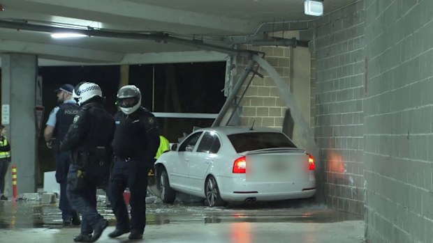 Crash at Sydney Olympic Park after Matildas match.