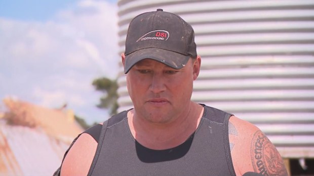 In Meadow Flat, north of Bathurst, Scott McKinnon's granny flat stood no chance when a tornado barreled through.