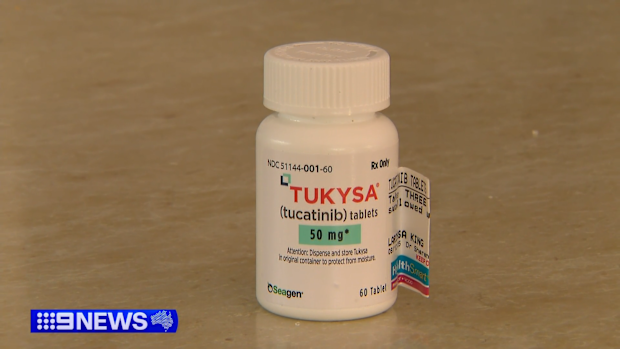 Tucatinib bottle