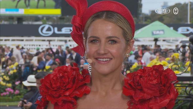 Michelle Payne habla sobre la victoria de Jamie Melham en la Copa de Melbourne.