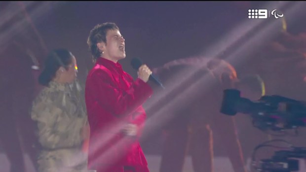 Paralympics opening ceremony.