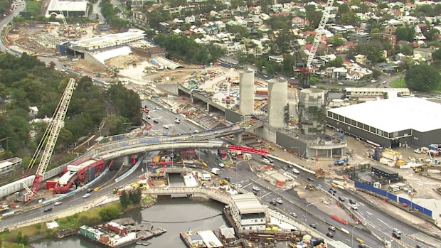 New South Wales news: Rozelle Interchange opens to motorists in Sydney ...