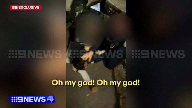9News has obtained video of an Adelaide arrest at the centre of an internal police investigation.It shows Gaurav Kundi, 42, who is now on life support, being forced onto Payneham Road in the city's eastern suburbs, as he and his partner scream that he'd done nothing wrong.