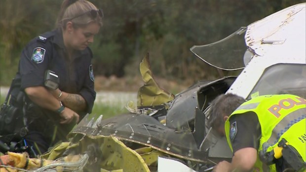 An investigation into the cause of the crash is underway.