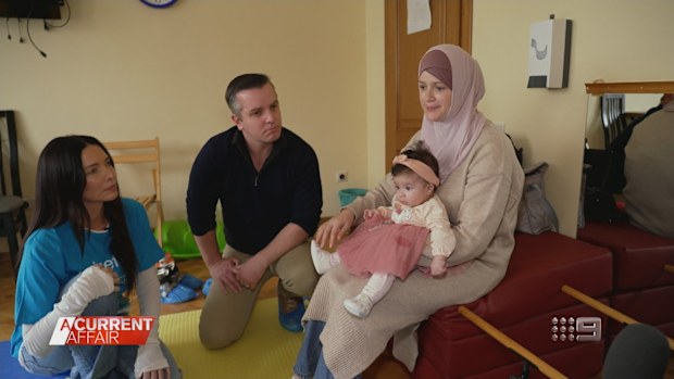 UNICEF Australia Ambassador Erica Packer and son Jackson take A Current Affair behind the scenes of the humanitarian mission to keep Ukrainian refugees.