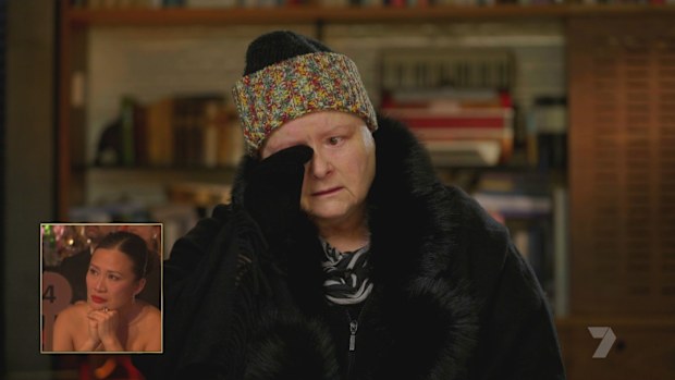 It was an emotional induction for the actress, who recently revealed that she has been diagnosed with stage-four Mantle Cell Lymphoma, a rare and fast-moving blood cancer.