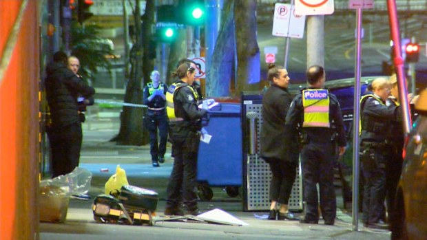 Man dies after he was stabbed outside a Melbourne CBD hotel on Market ...