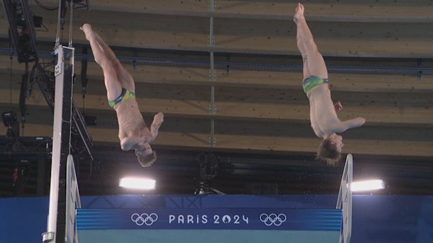 Paris Olympics 2024: Aussie divers Cassiel Rousseau and Domonic ...