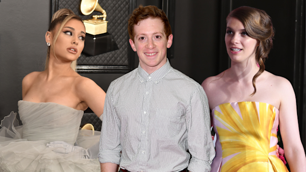 Ariana Grande, Ethan Slater, Lilly Jay
