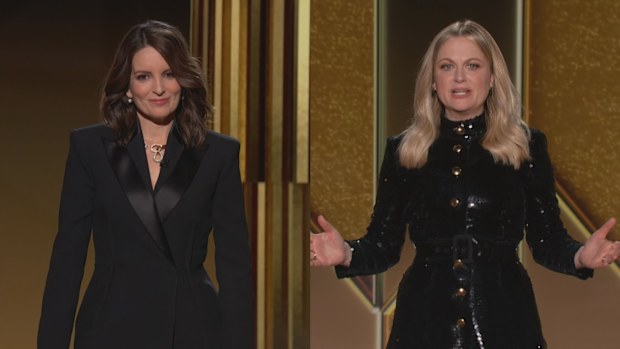 Tina Fey and Amy Poehler host the 78th Golden Globe Awards