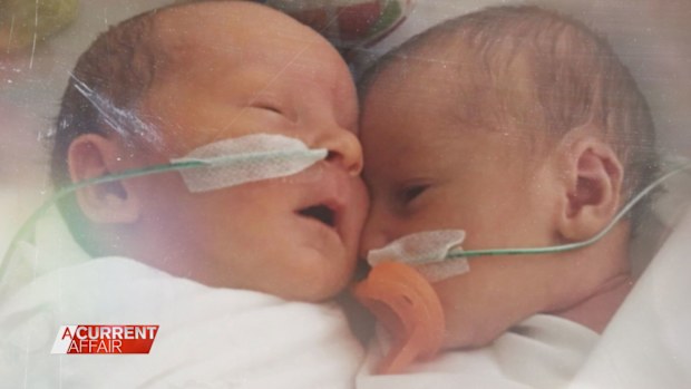 The Queensland couple felt like life was complete after the arrival of the twins.