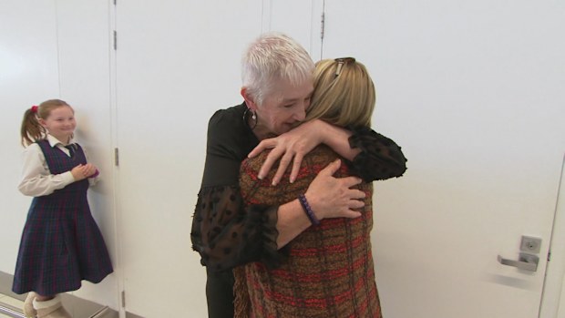The pair plans to travel to the UK to meet the rest of the family.
