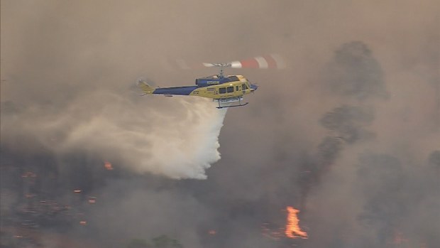 Perth Hills bushfire