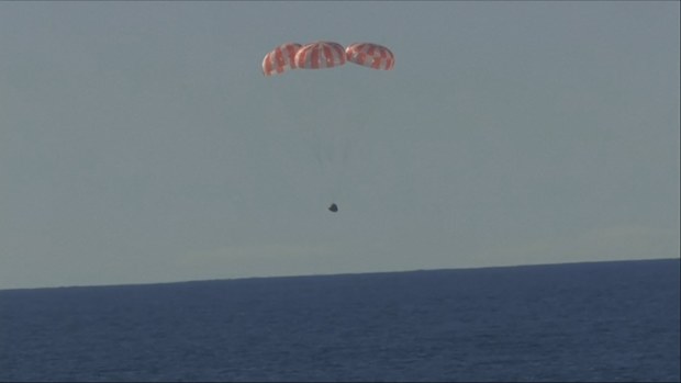 The Artemis II crew have returned to Earth, splashing into the Pacific Ocean after a ten day voyage to space.