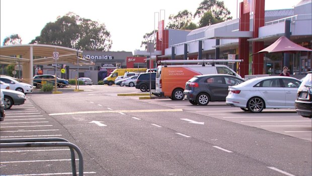 Two fathers got into a fight at the St Clair Shopping Centre car park yesterday.