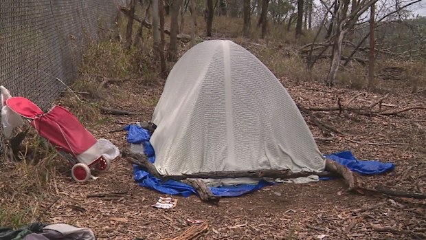 He came to Brisbane from regional Queensland looking for work and somewhere to live, and has struggled.