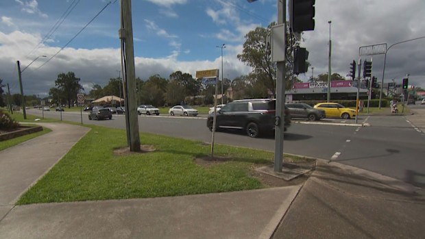 The corner of Charles Hackett Drive and Great Western Highway at St Marys, Sydney.