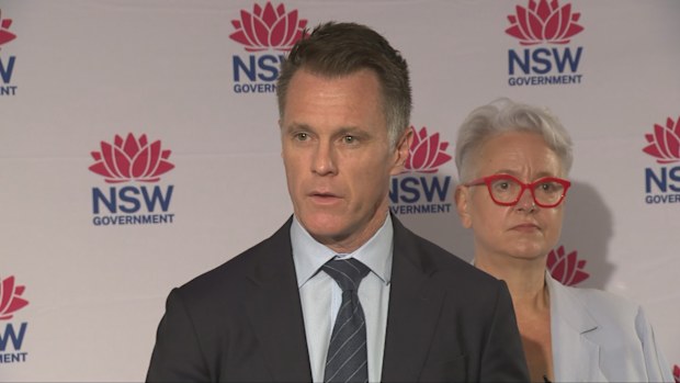 Chris Minns speaks to media on Tuesday, May 26, 2026.