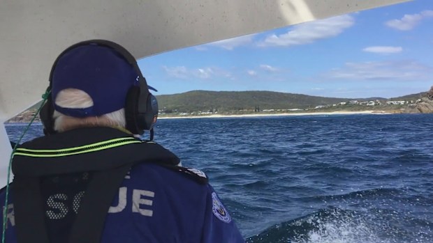 A search is under way for a missing hang-glider in waters on the NSW mid-north coast. Emergency crews were called to Elizabeth Beach, south of Forster, yesterday afternoon after the man went missing.