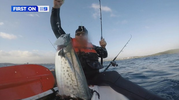 Despite his ordeal, Carney said he will be back out in the ocean again tomorrow.