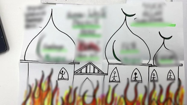 Lakemba Mosque received its second threatening letter yesterday afternoon.
