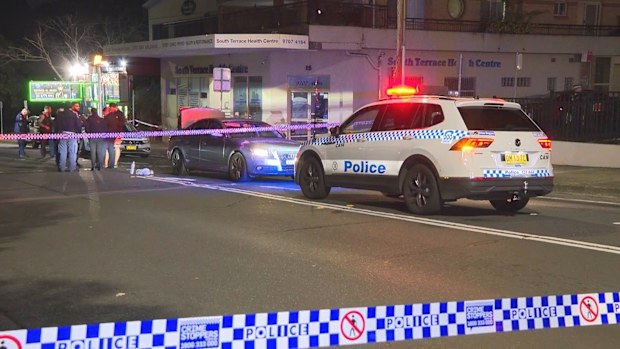 Emergency services were called to a road in Punchbowl after witnesses found a man lying on the road unconscious.
