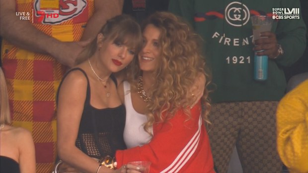 Taylor Swift at 2024 Super Bowl