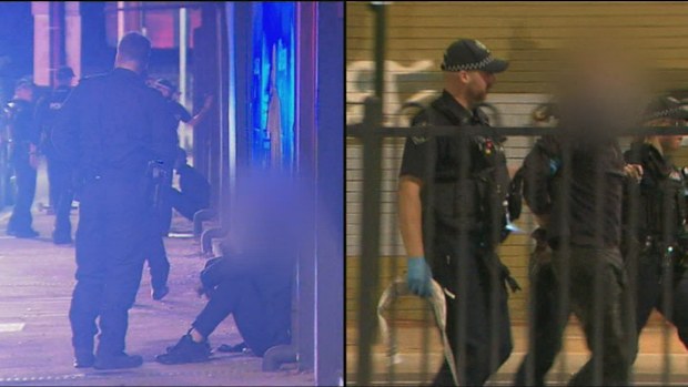 A 21-year-old man was held at knifepoint during a carjacking at the North Haven Shopping Centre in Adelaide overnight.