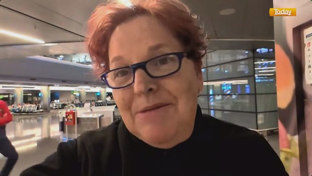 Australian traveller Penni Milton has been left stuck in Qatar.