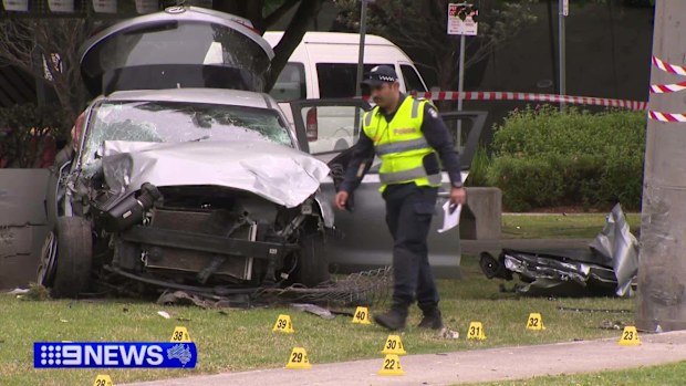The family of a pedestrian killed when an out-of-control car mounted the footpath and struck him in Melbourne say it was a "senseless act".John Bato, 63, is being remembered as a compassionate man who loved his dog and fishing.