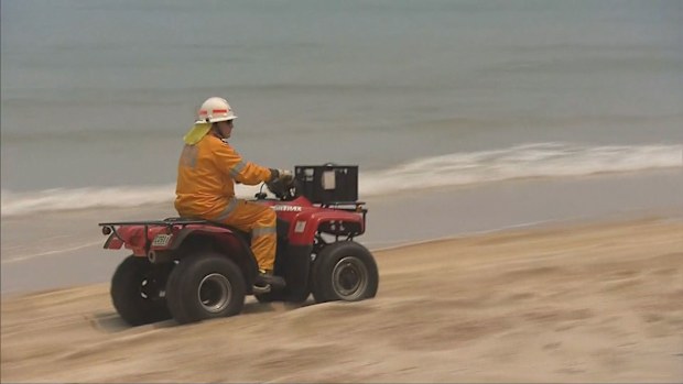 Moreton Island bushfire