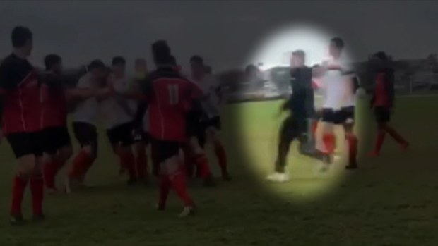Man, 51, charged with assaulting teenage boy at Sydney football game ...