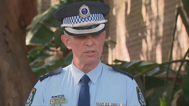 Northern Beaches Police Area Command Inspector Stuart Thomson.
