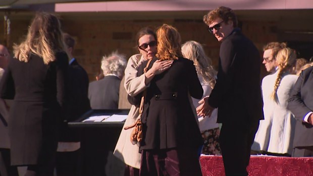 Funeral for Hunter Valley bus crash victim Angus Craig.