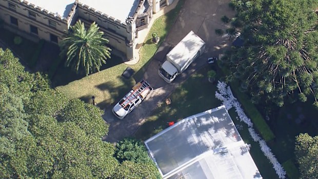 Kyle Sandilands and Tegan Kynaston wedding