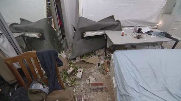 A couple in Sydney's west got the shock of a lifetime after a car slammed through their bedroom wall while they were sound asleep.