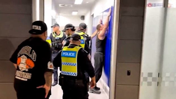 Androgenic was taken to Fortitude Valley Police Station to be searched.